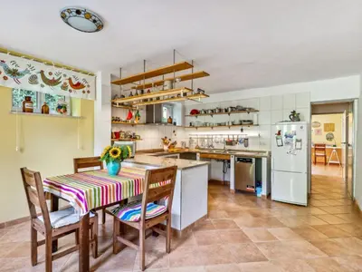 Küche/Küchenzeile in der Unterkunft Apartment in Karlshorst mit Terrasse by Interhome