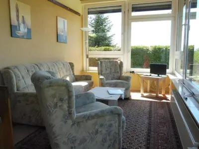 Ein Sitzbereich in der Unterkunft Holiday Home am See by Interhome