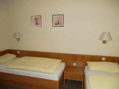 Ein Bett oder Betten in einem Zimmer der Unterkunft Holiday Home am See by Interhome