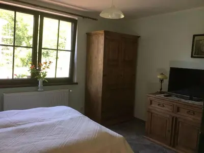 TV/Unterhaltungsangebot in der Unterkunft Holiday Home Kleines Ferienhaus in Rangsdorf mit großem Garten by Interhome