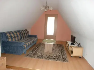Ein Sitzbereich in der Unterkunft Apartment Nette Wohnung mit Garten- Grill und Pool by Interhome