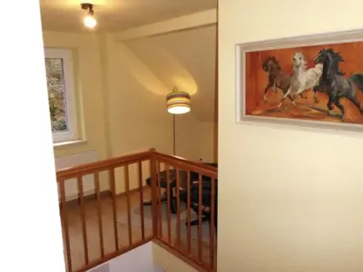 Grundriss der Unterkunft Apartment Wohung mit Balkon und Garten nahe Stadtgrenze by Interhome