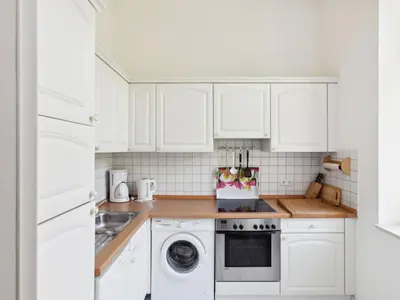 Küche/Küchenzeile in der Unterkunft Apartment Gründerzeitvilla by Interhome