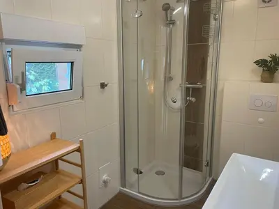 Ein Badezimmer in der Unterkunft Holiday Home in Alt-Schadow mit Grill und Terrasse by Interhome