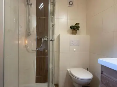 Ein Badezimmer in der Unterkunft Holiday Home in Alt-Schadow mit Grill und Terrasse by Interhome