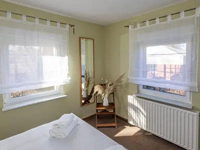 Ein Bett oder Betten in einem Zimmer der Unterkunft Holiday Home in Alt-Schadow mit Grill und Terrasse by Interhome