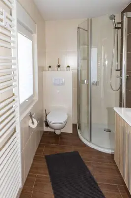 Ein Badezimmer in der Unterkunft Holiday Home in Alt-Schadow mit Grill und Terrasse by Interhome