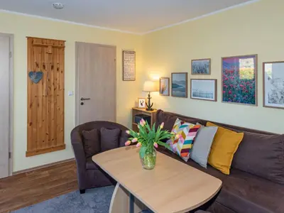 Ein Sitzbereich in der Unterkunft Holiday Home in Alt-Schadow mit Grill und Terrasse by Interhome