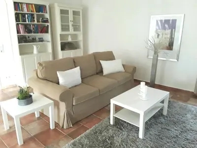Ein Sitzbereich in der Unterkunft Apartment Marie-Luise by Interhome