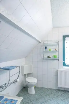 Ein Badezimmer in der Unterkunft Holiday Home Löwenzahn by Interhome