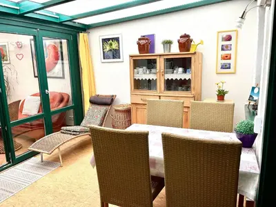 Ein Sitzbereich in der Unterkunft Apartment Spitzwegerich by Interhome