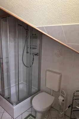Ein Badezimmer in der Unterkunft Apartment am Schwielochsee by Interhome