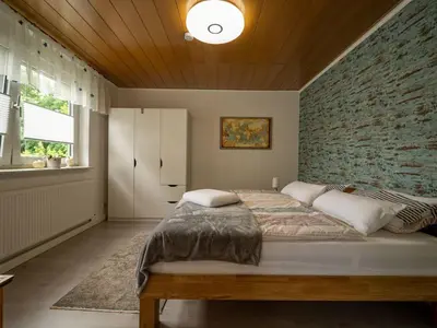 Ein Bett oder Betten in einem Zimmer der Unterkunft Apartment FW am Kanal by Interhome