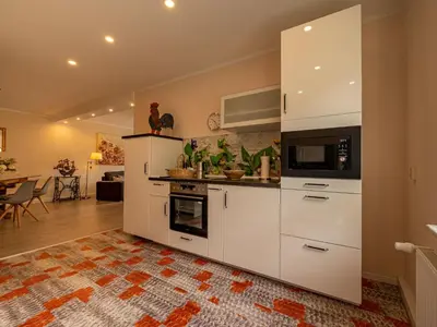 Küche/Küchenzeile in der Unterkunft Apartment FW am Kanal by Interhome