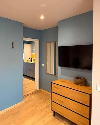 TV/Unterhaltungsangebot in der Unterkunft Appartements am Radweg stille Pauline in Fehrbellin