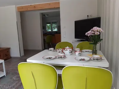 TV/Unterhaltungsangebot in der Unterkunft Pure Nature Parlow