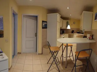 Küche/Küchenzeile in der Unterkunft Holiday apartment with 2 bedrooms