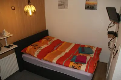 Ein Bett oder Betten in einem Zimmer der Unterkunft Ferienhaus in Zechow