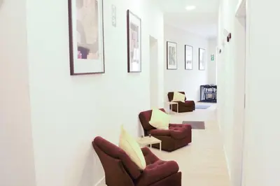 TV/Unterhaltungsangebot in der Unterkunft Stilvolle 6 Zimmer Ferienwohnung mit 2 Bädern