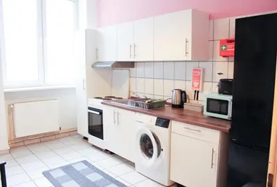Küche/Küchenzeile in der Unterkunft Stilvolle 6 Zimmer Ferienwohnung mit 2 Bädern