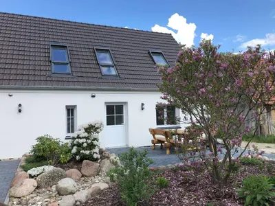 Ein Garten an der Unterkunft Die Bauernstube im Haus Sonnenaufgang - viel Platz und ebenerdig