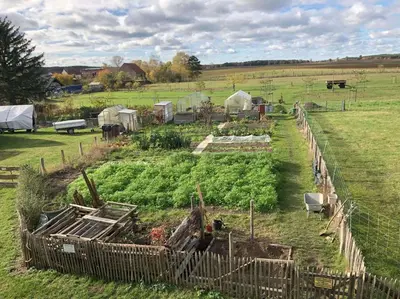 Ein Garten an der Unterkunft Hirtenwohnung im Arbeiterhaus