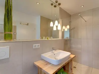 Ein Badezimmer in der Unterkunft in Spreewald holiday home No 1