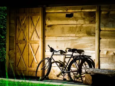 Radfahren an der Unterkunft in Spreewald holiday home No 1 oder in der Nähe