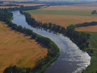 Naturlandschaft in der Nähe der Ferienwohnung