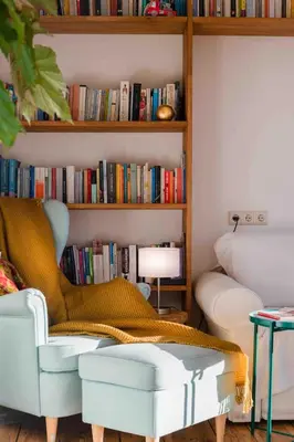 Ein Sitzbereich in der Unterkunft Sunny apartment in a great location