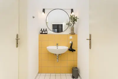 Ein Badezimmer in der Unterkunft Studio Apartment im Herzen vom Prenzlauer Berg