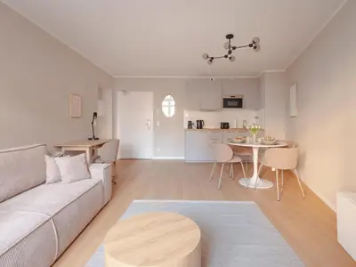 Grundriss der Unterkunft Modernes 2-Zimmer City Apartment - Berlin Mitte