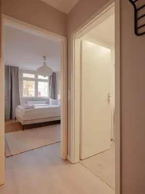 Grundriss der Unterkunft Modernes 2-Zimmer City Apartment - Berlin Mitte