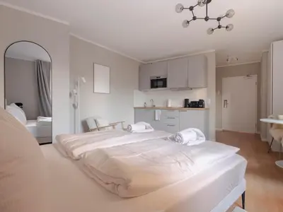Grundriss der Unterkunft Modernes Studio Apartment - Berlin Mitte