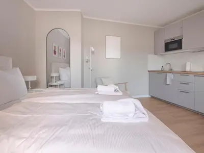 Grundriss der Unterkunft Modernes Studio Apartment - Berlin Mitte