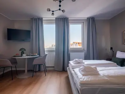 Grundriss der Unterkunft Modernes Studio Apartment - Berlin Mitte