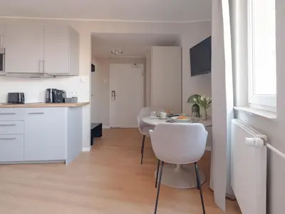 Grundriss der Unterkunft Modernes Studio Apartment - Berlin Mitte