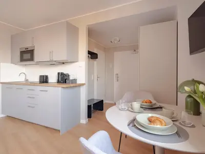 Grundriss der Unterkunft Modernes Studio Apartment - Berlin Mitte