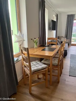 TV/Unterhaltungsangebot in der Unterkunft Altstadtflair Modernes Studio mit Gartenblick