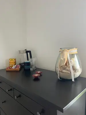 Grundriss der Unterkunft Ruhiges Zimmer zum Arbeiten oder Erholung mit Hund