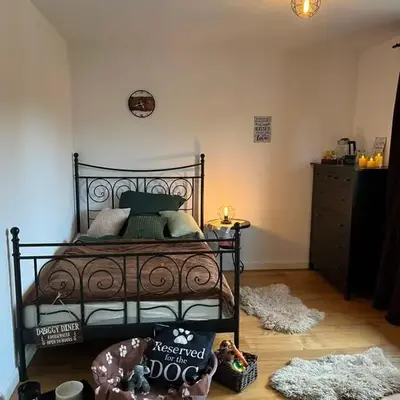 Ruhiges Zimmer zum Arbeiten oder Erholung mit Hund