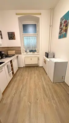 Küche/Küchenzeile in der Unterkunft Andreas Home