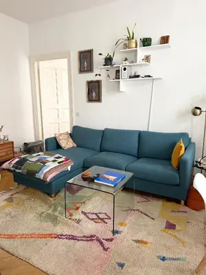 Ein Sitzbereich in der Unterkunft Bright apartment in Prenzlauer Berg for 2-3 people