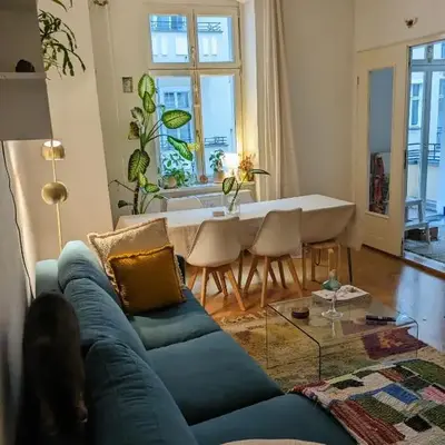 Bright apartment in Prenzlauer Berg for 2-3 people