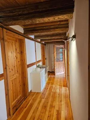 Küche/Küchenzeile in der Unterkunft Ferienwohnung am Rosenbusch