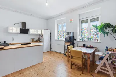 Küche/Küchenzeile in der Unterkunft Cozy spacious family home in trendy Neukölln