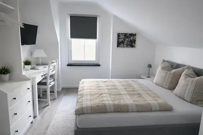 Ein Bett oder Betten in einem Zimmer der Unterkunft Zimmervermietung