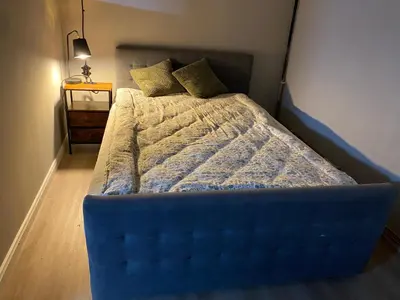 Ein Bett oder Betten in einem Zimmer der Unterkunft Kleine Auszeit