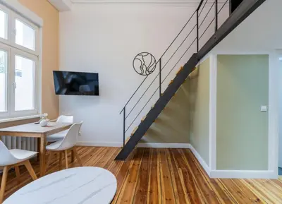 TV/Unterhaltungsangebot in der Unterkunft Beautiful City Apartment Charlottenburg Berlin
