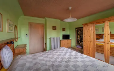 Ein Bett oder Betten in einem Zimmer der Unterkunft Gästehaus Barthel